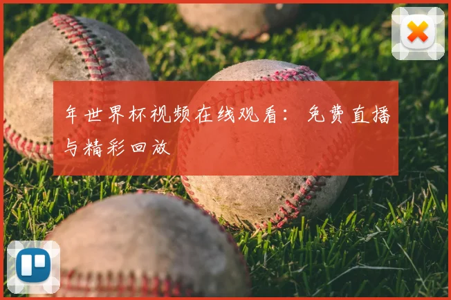 年世界杯视频在线观看：免费直播与精彩回放
